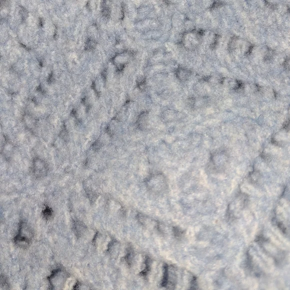 Universal Thread Light Blue Crochet Sweater - Picture 4 of 4